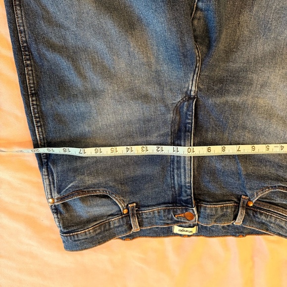 Wrangler Dark Blue Flare Women's Jeans 12/14 - Picture 10 of 10
